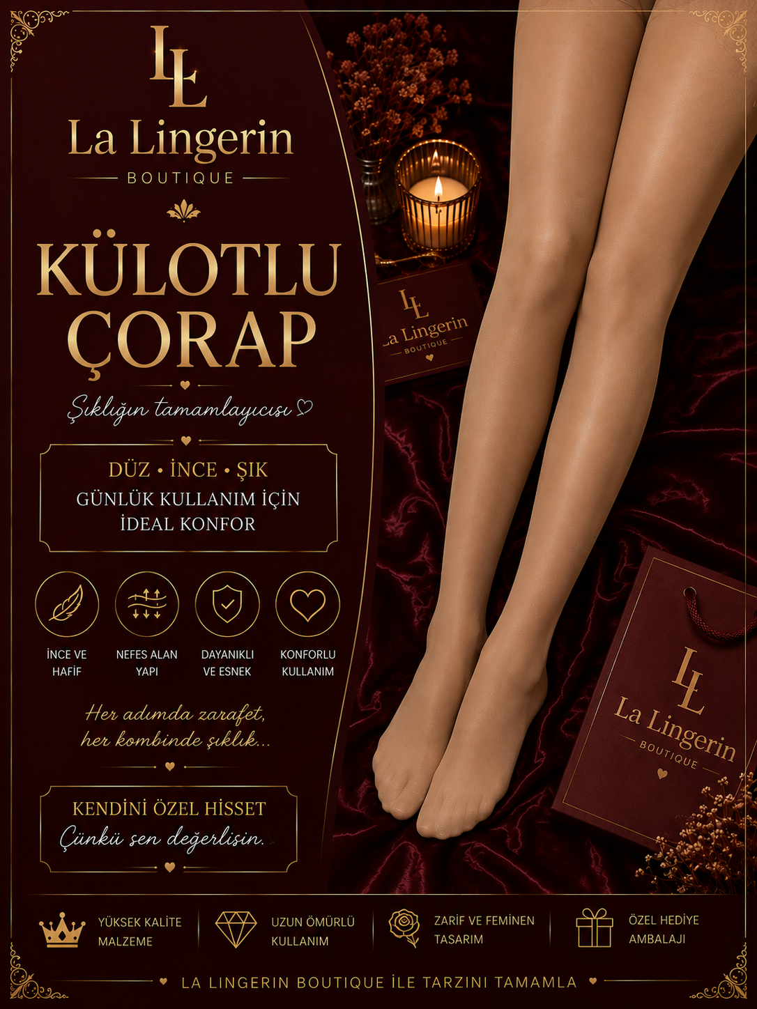 Külotlu Çorap
